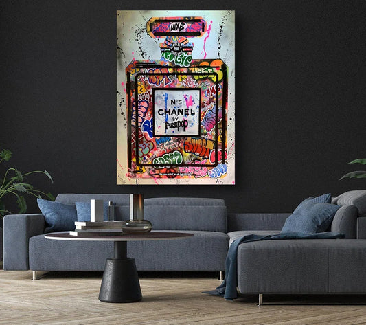 Perfume No. - Wrapped Canvas Print