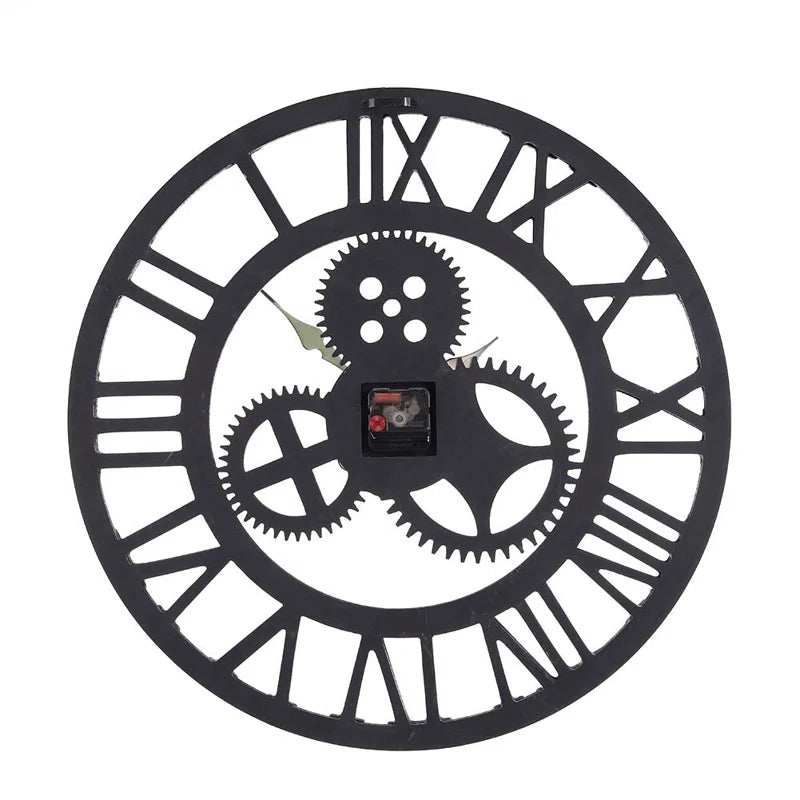 Abrahams Manufactured Wood Wall Clock